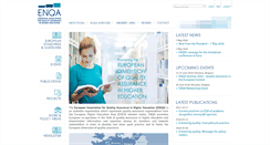 Desktop Screenshot of enqa.eu